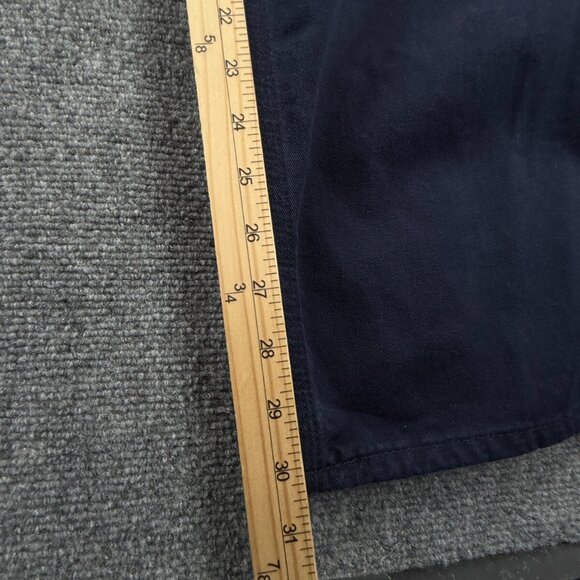 Carhartt FR CAT 2 Canvas Twill Pants Men 42x32 Navy Blue Work Fire Resistant - Picture 7 of 16